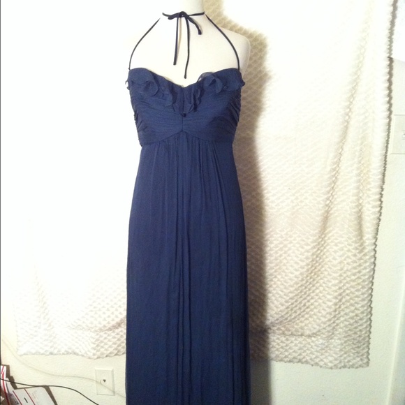 Amsale Dresses & Skirts - 100% Silk Amsale Chiffon Maxi Dress